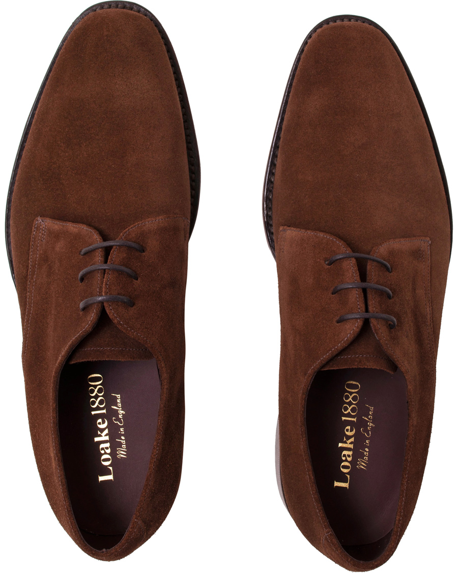 Homme | Loake 1880 Downing Derby Brown Suede | Loake 1880 | Downing Derby Brown Suede
