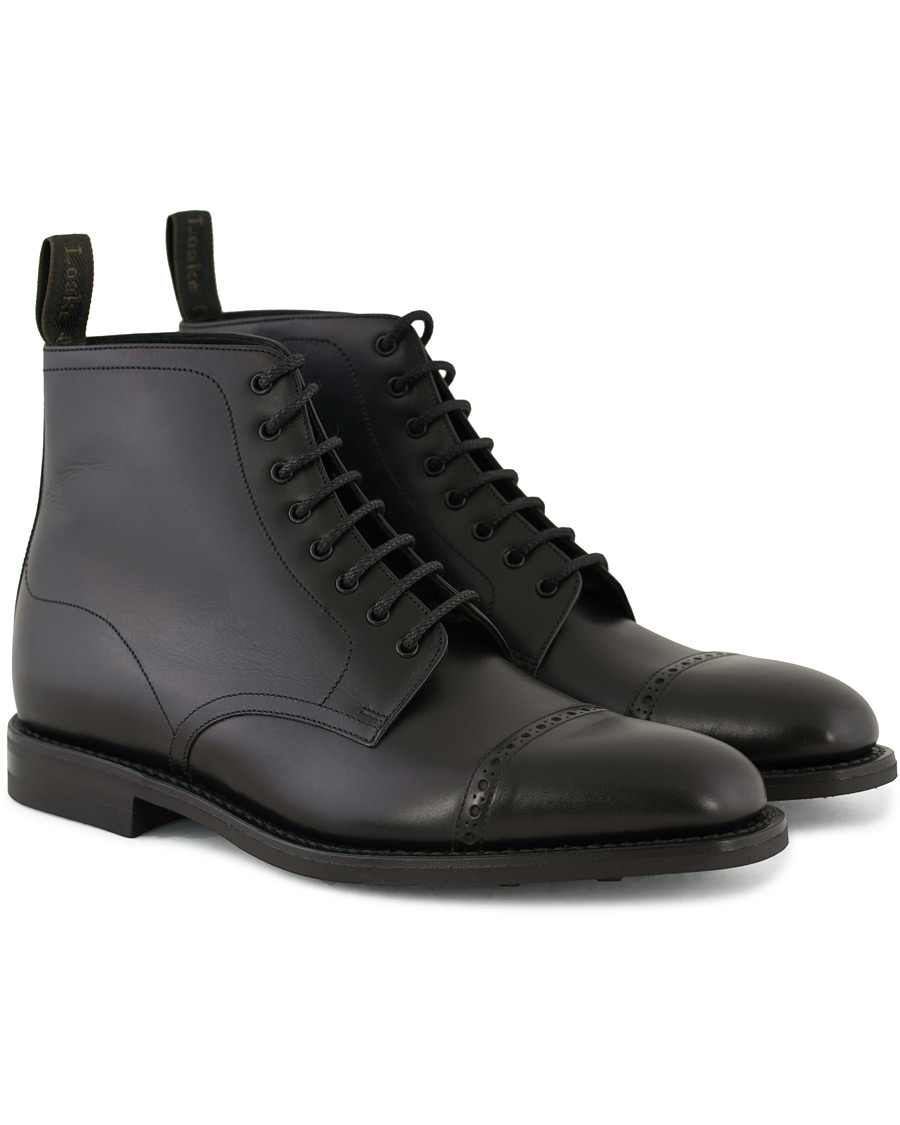 Homme | Loake 1880 Hyde Boot Black Calf | Loake 1880 | Hyde Boot Black Calf