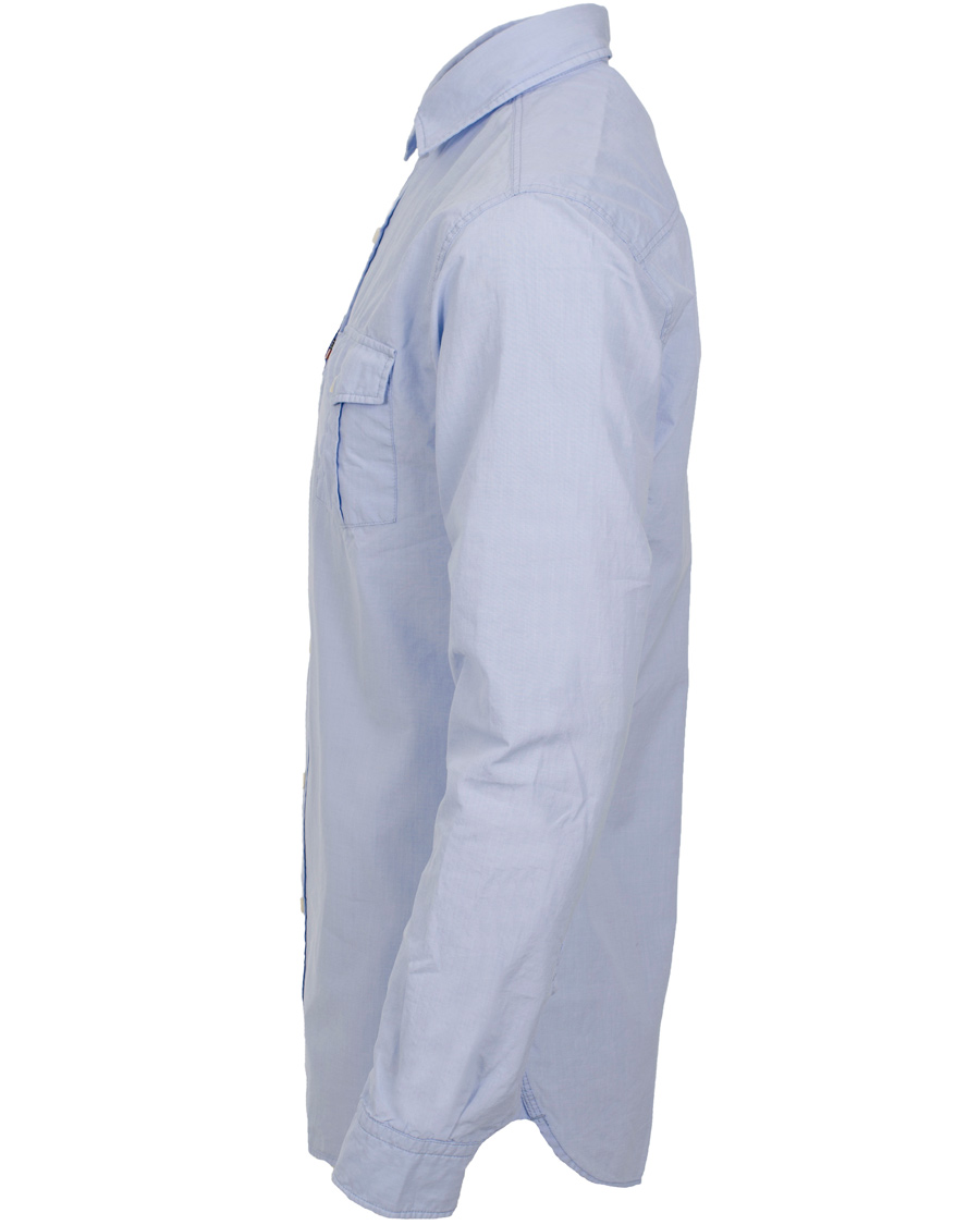 Heren | Overhemden | Lexington | Kirk Chambray Shirt Light Blue