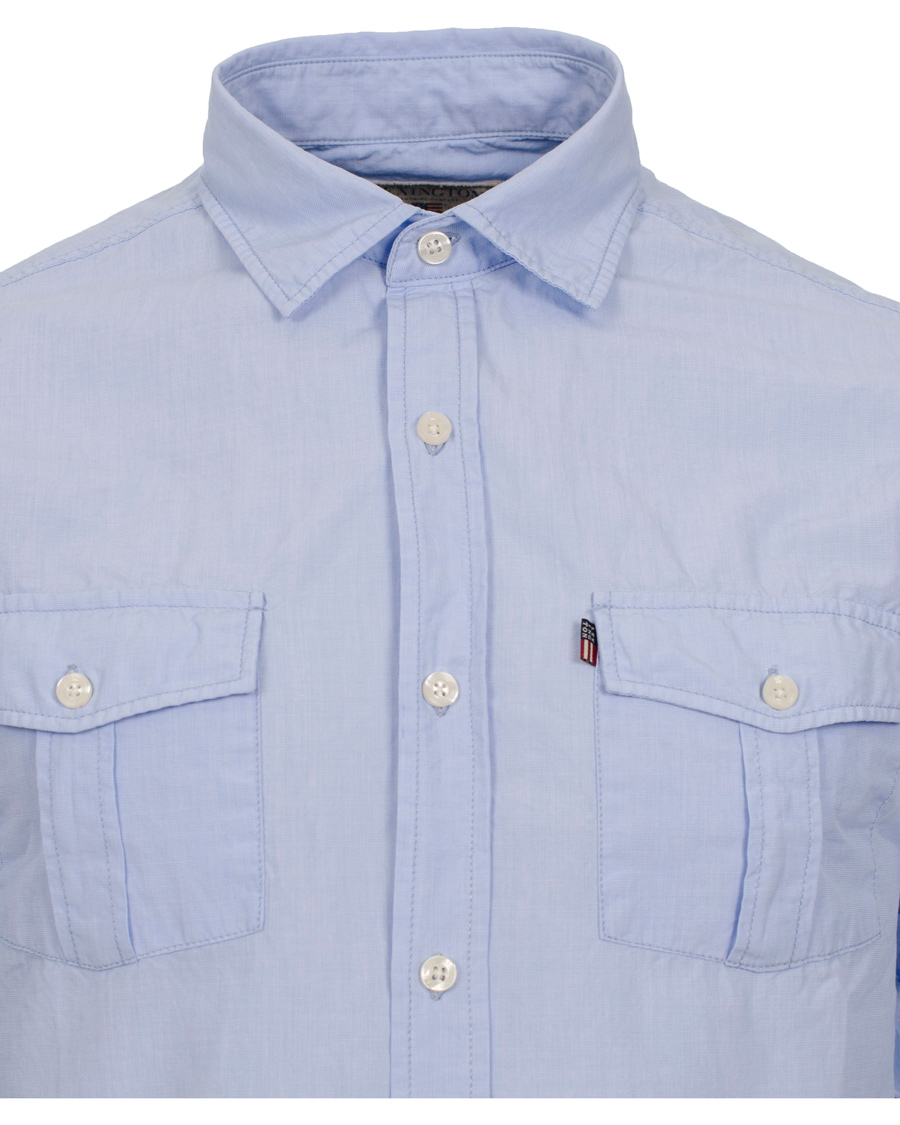 Heren | Overhemden | Lexington | Kirk Chambray Shirt Light Blue