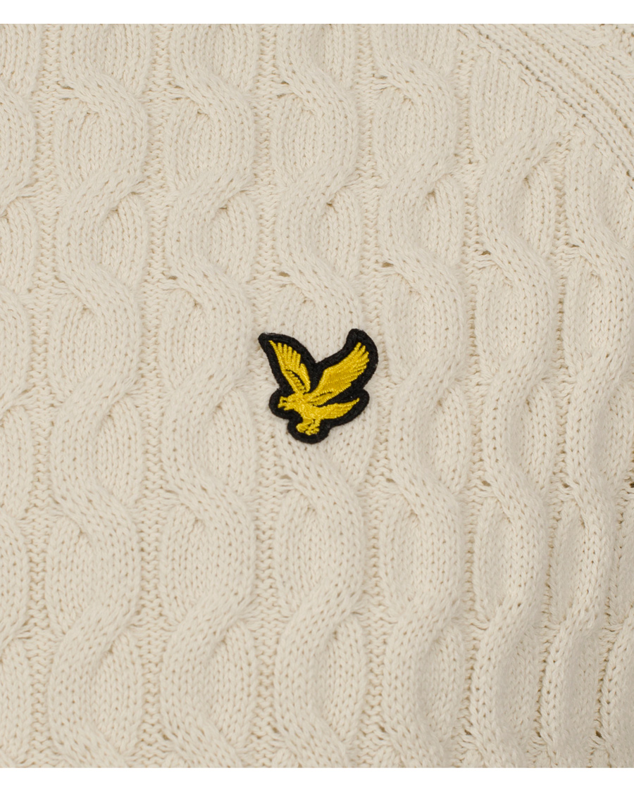 Homme | Pulls Et Tricots | Lyle & Scott | Crew Neck Cable Pullover Oat
