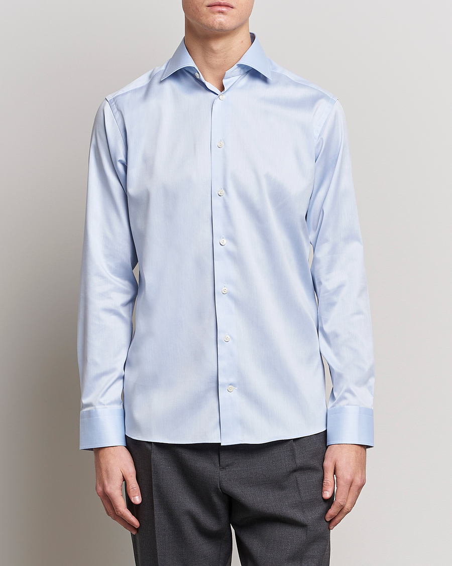 Heren | Overhemden | Eton | Slim Fit Shirt Blue