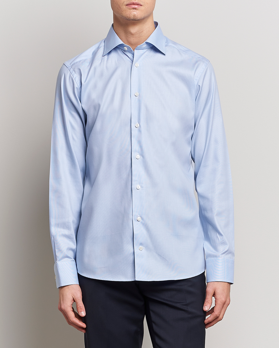 Homme | Chemises | Eton | Slim Fit Shirt Pepita Blue
