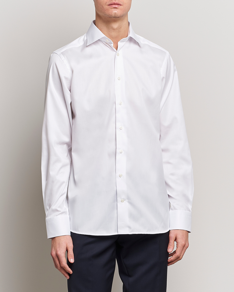 Heren | Overhemden | Eton | Contemporary Fit Shirt White