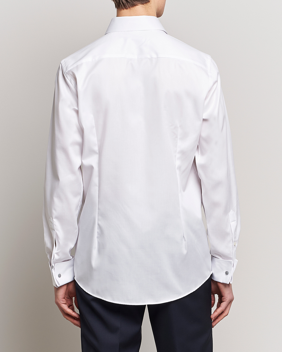 Heren | Overhemden | Eton | Contemporary Fit Shirt Double Cuff White
