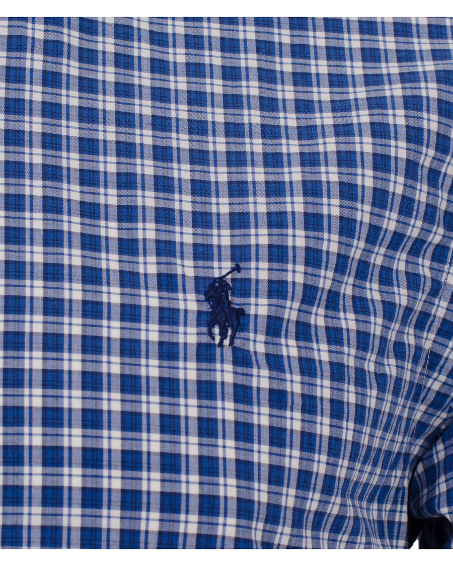 Heren | Overhemden | Polo Ralph Lauren | Slim Fit Poplin Shirt Navy/White