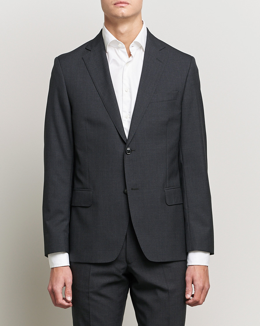 Homme | Blazers | Oscar Jacobson | Edmund Blazer Super 120's Wool Grey