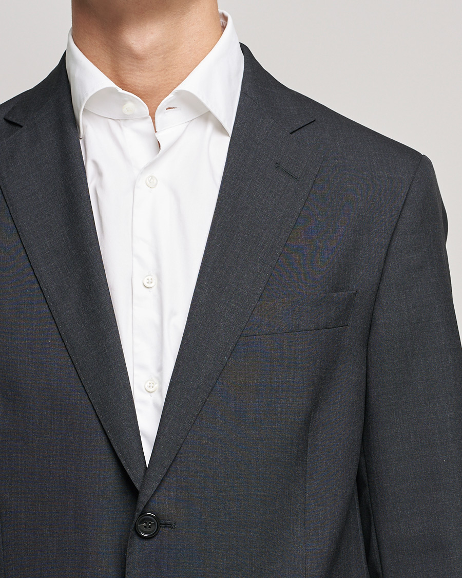 Homme | Blazers | Oscar Jacobson | Edmund Blazer Super 120's Wool Grey