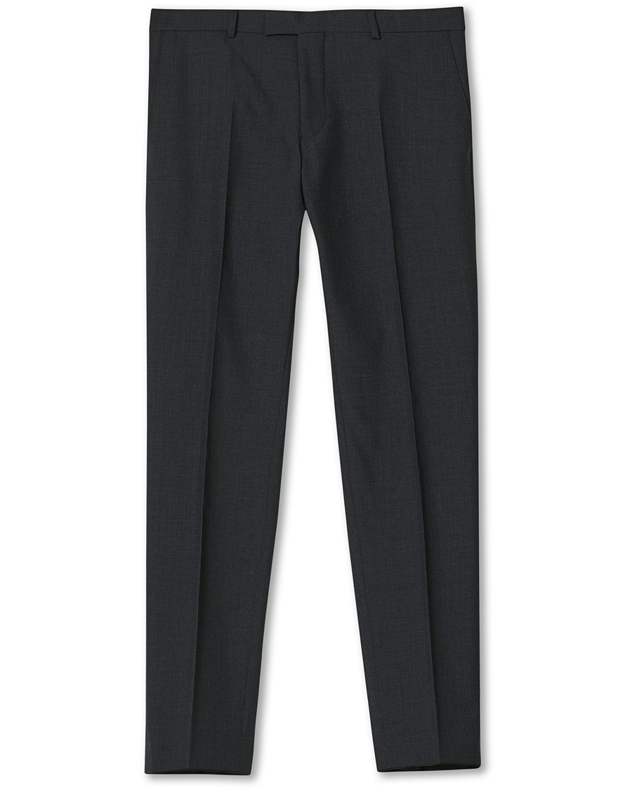Homme | Pantalons | Oscar Jacobson | Damien Trousers Super 120's Wool Grey