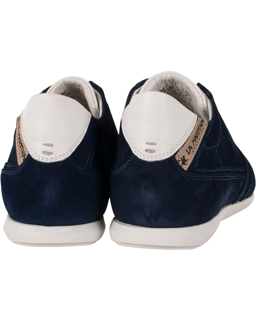 Heren | La Martina Sneaker Denim Blue | La Martina | Sneaker Denim Blue