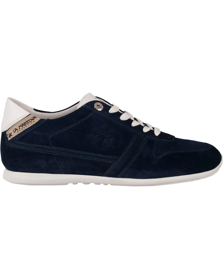 Heren | La Martina Sneaker Denim Blue | La Martina | Sneaker Denim Blue