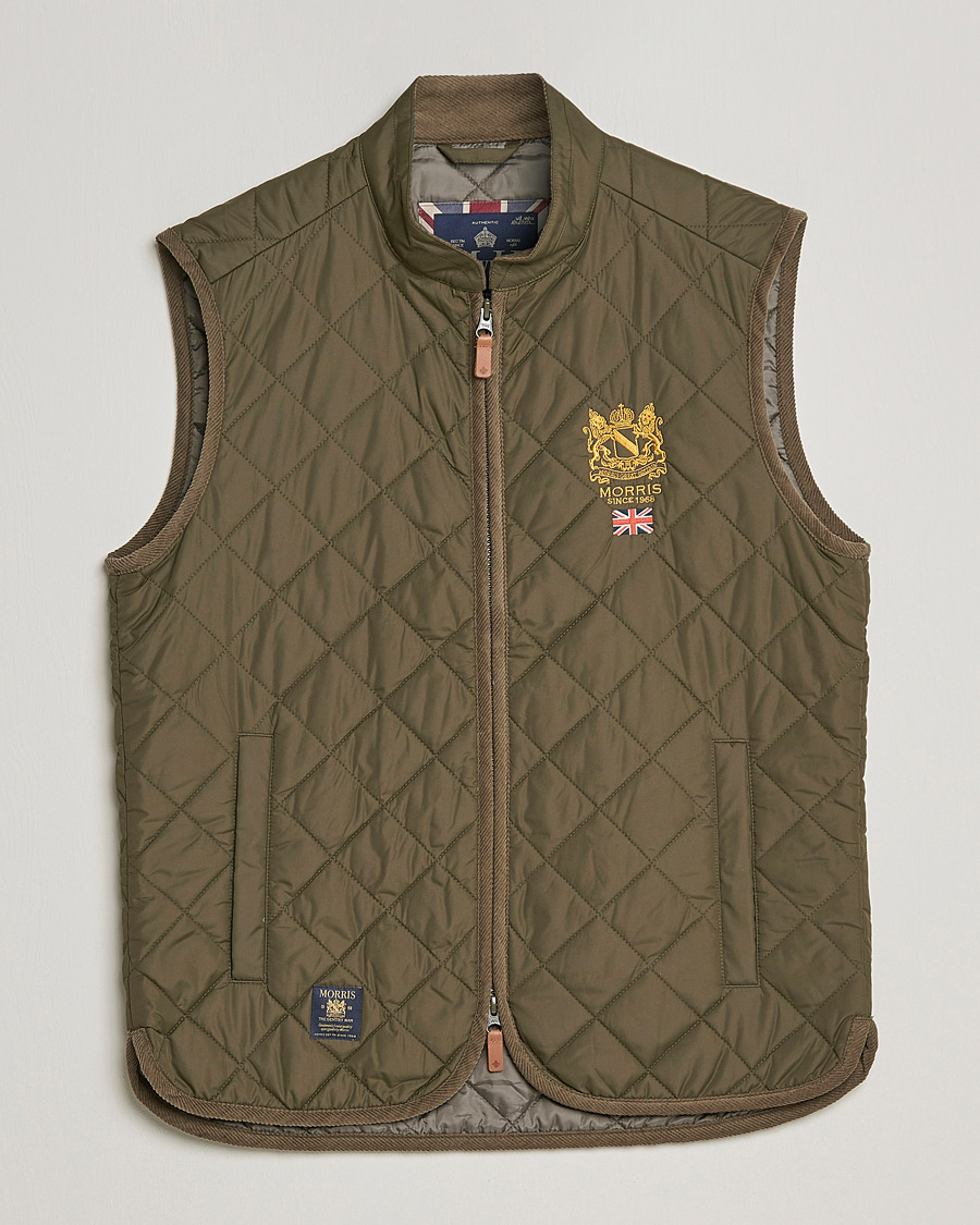 Homme | Gilets | Morris | Trenton Quilted Vest Olive