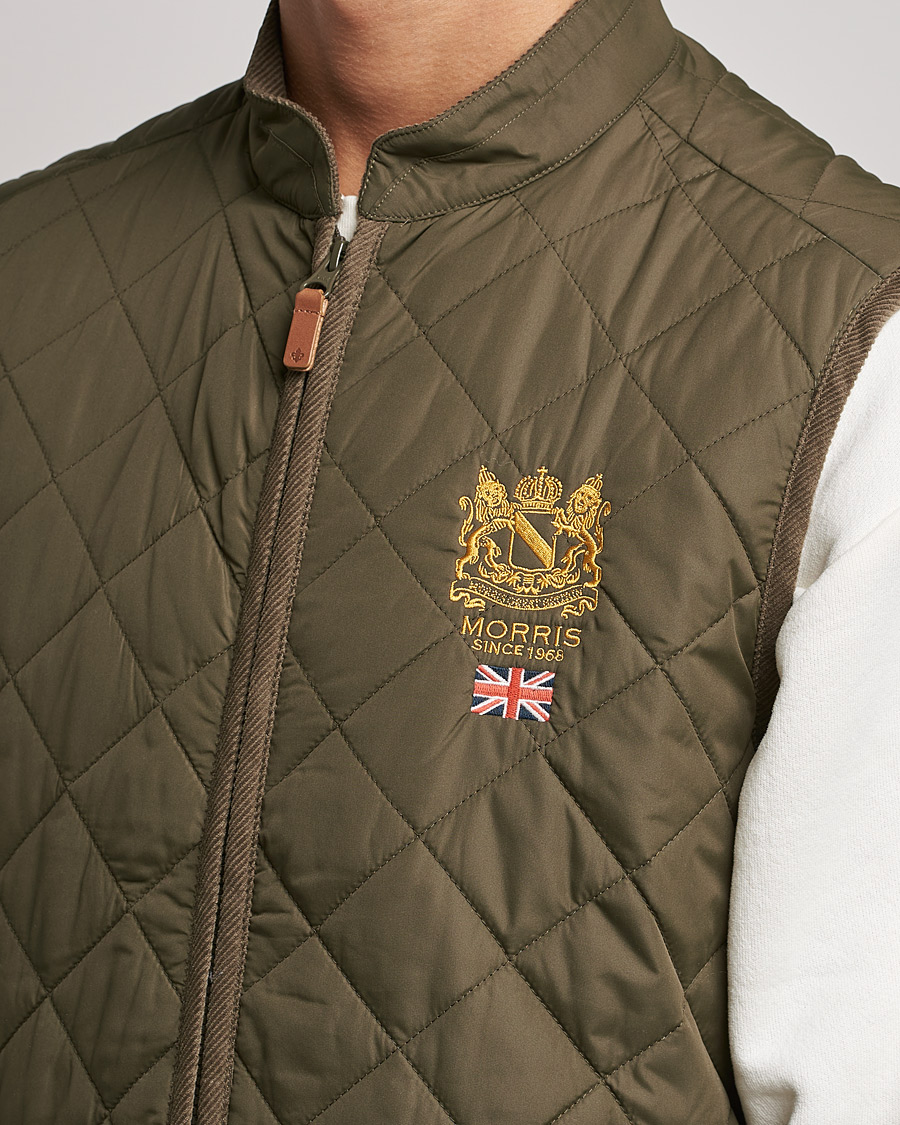 Homme | Gilets | Morris | Trenton Quilted Vest Olive