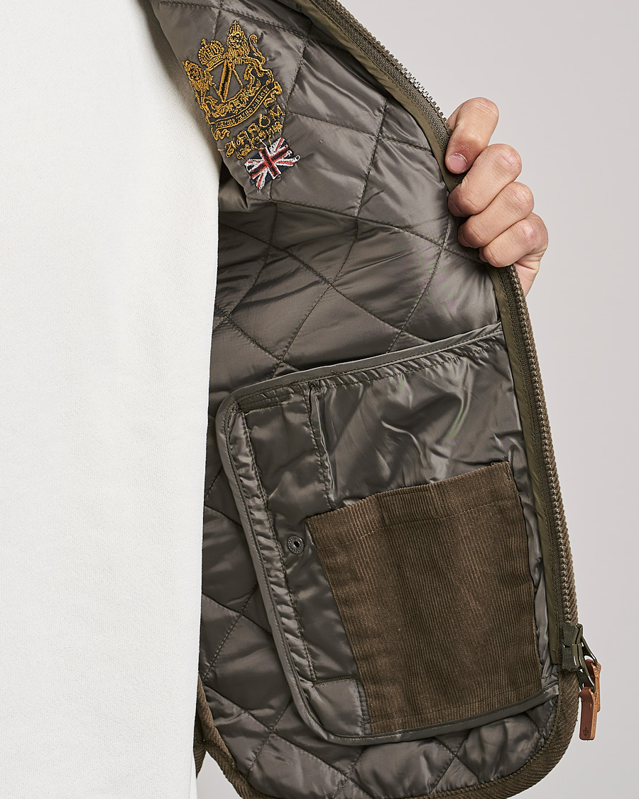 Homme | Gilets | Morris | Trenton Quilted Vest Olive