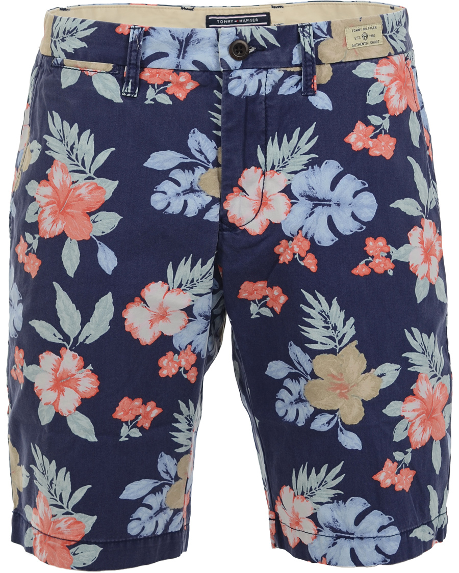 Heren | Korte broek | Tommy Hilfiger | Brooklyn Shorts Reese Flower Deep Sapphire Blue
