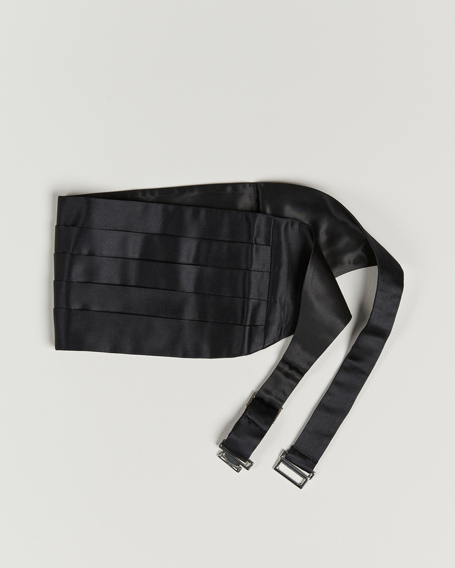 Homme | Eton Cummerbund Black | Eton | Cummerbund Black