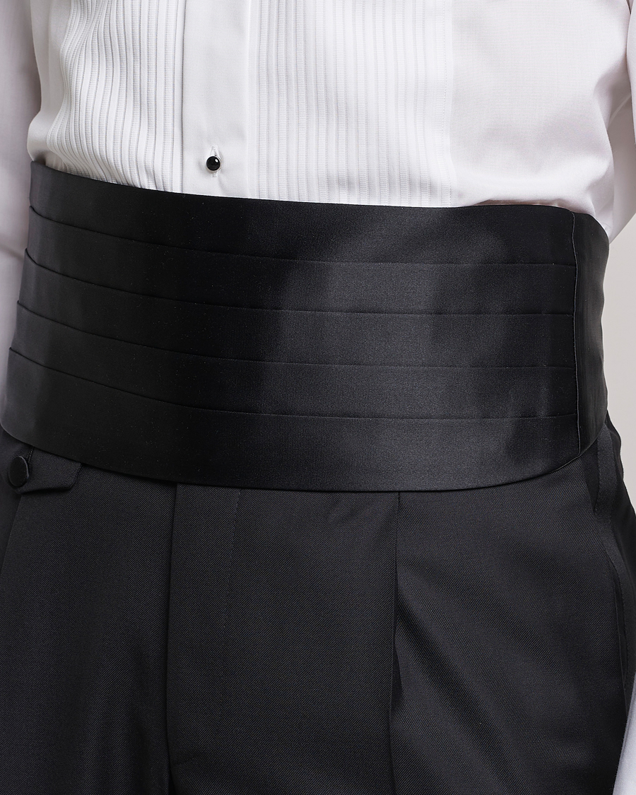 Homme | Eton Cummerbund Black | Eton | Cummerbund Black