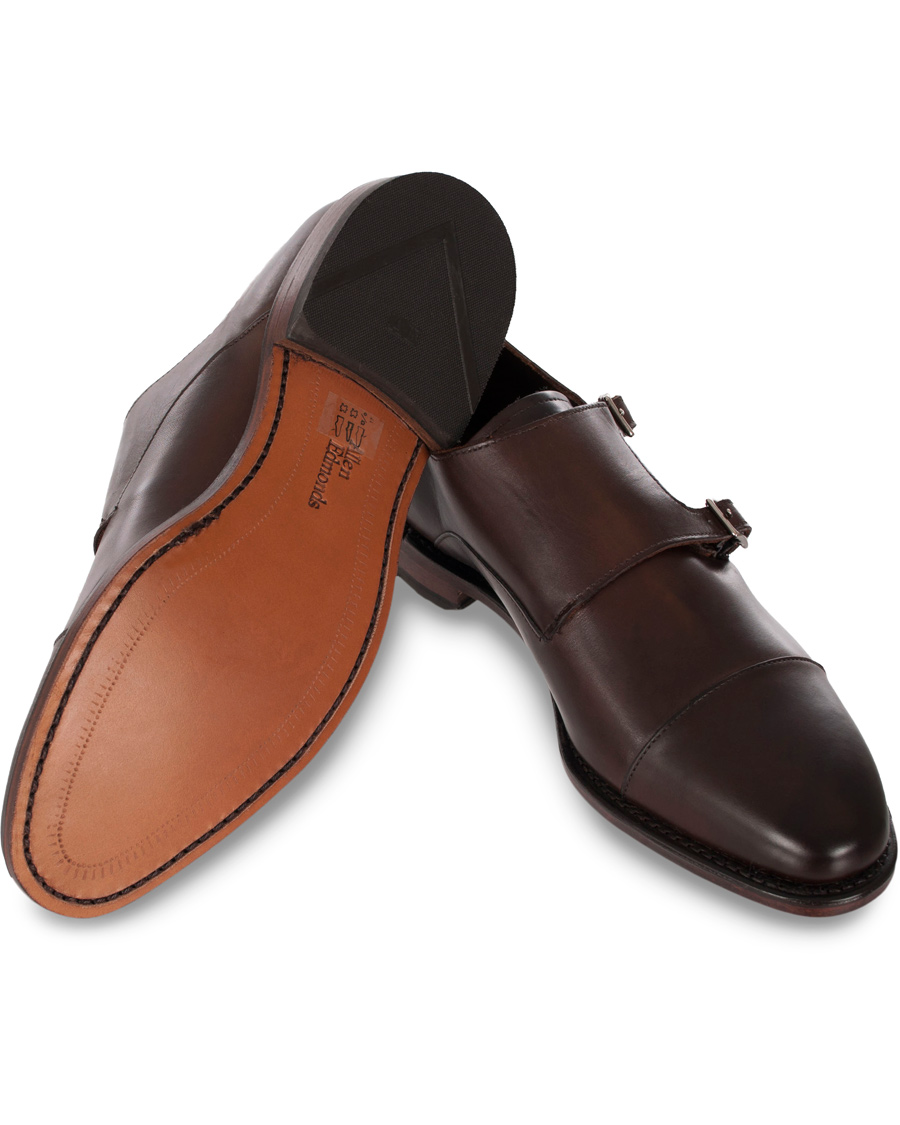 Heren | Allen Edmonds Mora Monkstrap Brown Burnished Calf | Allen Edmonds | Mora Monkstrap Brown Burnished Calf