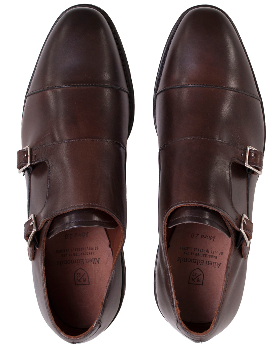 Heren | Allen Edmonds Mora Monkstrap Brown Burnished Calf | Allen Edmonds | Mora Monkstrap Brown Burnished Calf