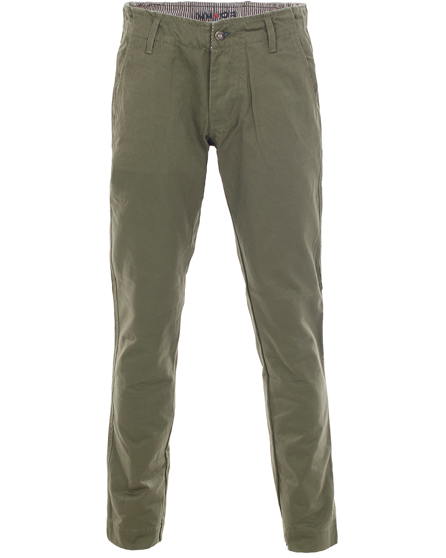Heren | Broeken | NN07 | Simon 1000 Chinos Dark Army
