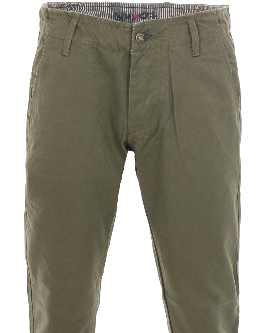 Heren | Broeken | NN07 | Simon 1000 Chinos Dark Army