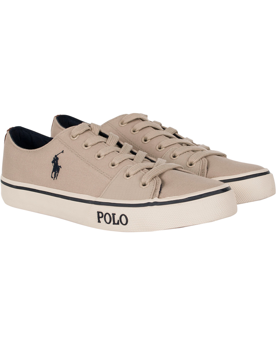 Homme | Polo Ralph Lauren Cantor Low-NE Sneaker Stone Grey | Polo Ralph Lauren | Cantor Low-NE Sneaker Stone Grey