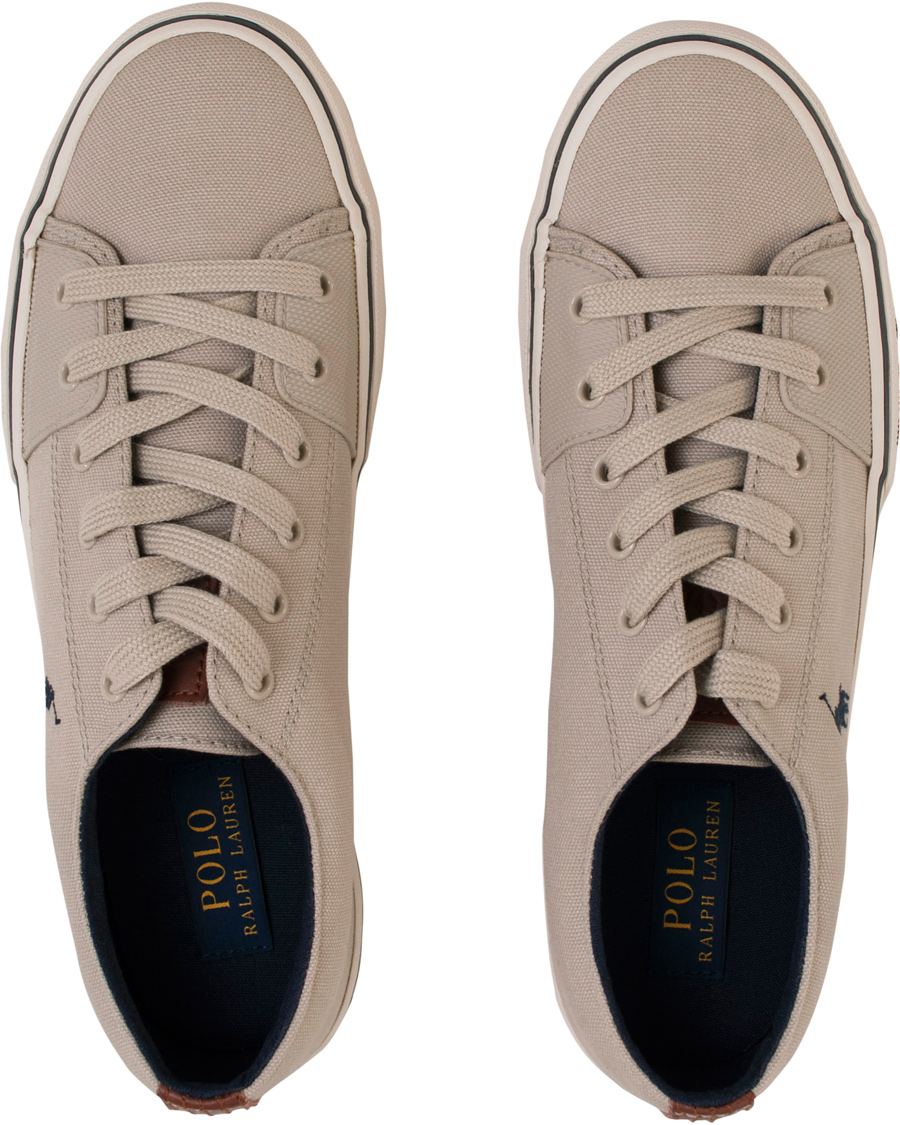 Homme | Polo Ralph Lauren Cantor Low-NE Sneaker Stone Grey | Polo Ralph Lauren | Cantor Low-NE Sneaker Stone Grey