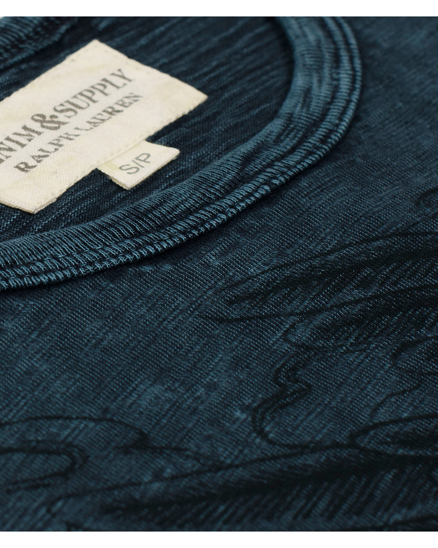 Heren | T-shirts | Denim & Supply Ralph Lauren | Printed CN Hawk Light Indigo