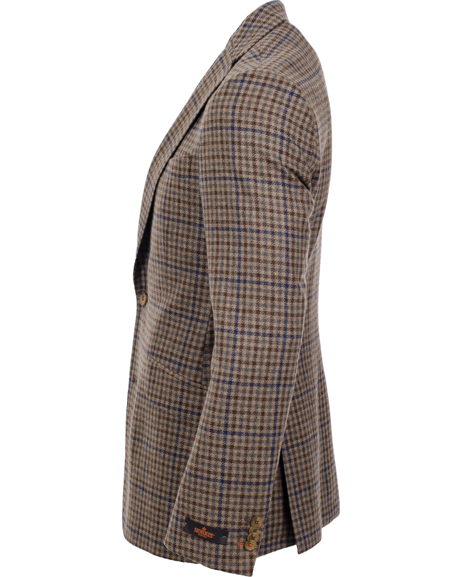 Homme | Blazers | Morris | Brian Houndstooth Blazer Brown