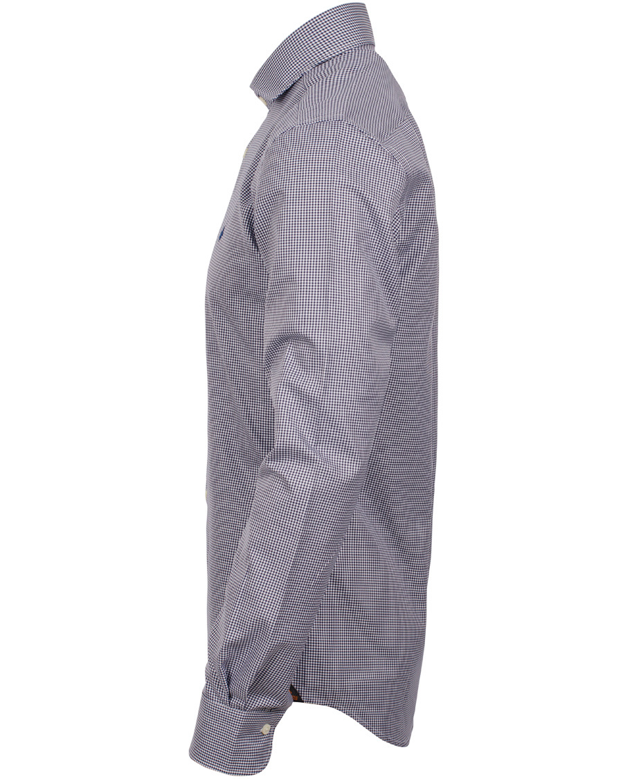 Homme | Chemises | Morris | Sir Moore Mini Check Shirt Navy