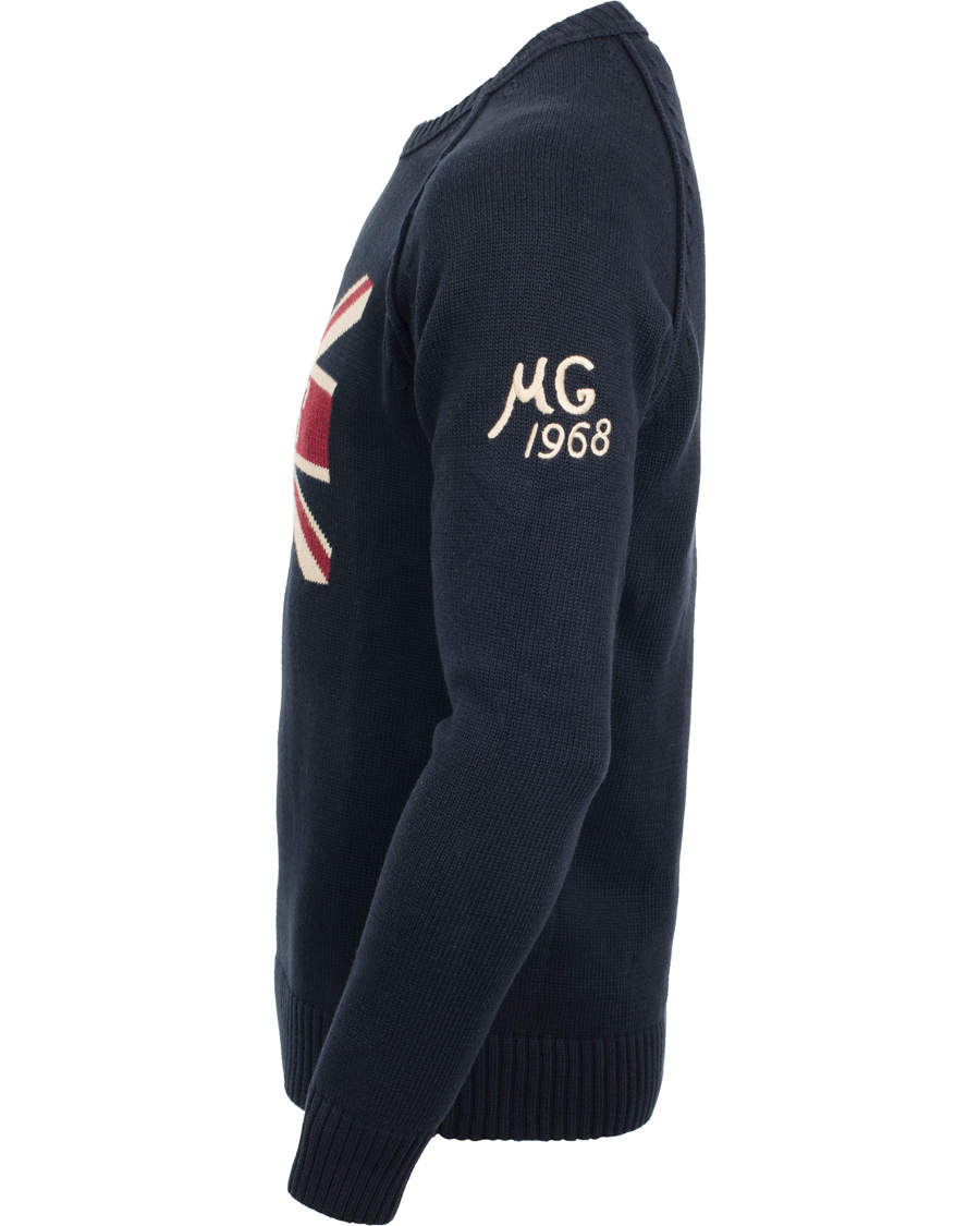 Homme | Pulls Et Tricots | Morris | Union Jack Sweater Old Blue