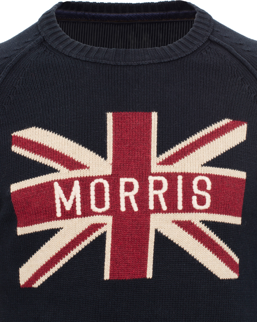Homme | Pulls Et Tricots | Morris | Union Jack Sweater Old Blue