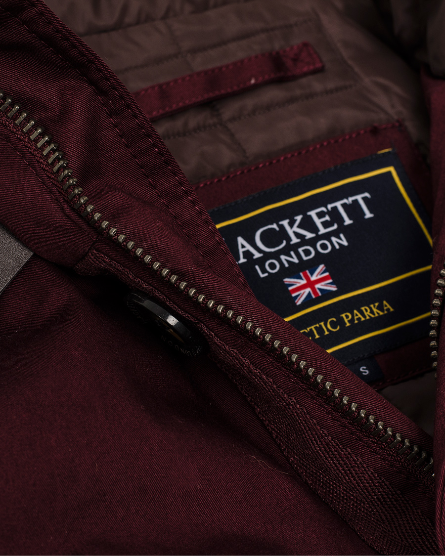 Homme | Manteaux Et Vestes | Hackett | Arctic Parka Wine