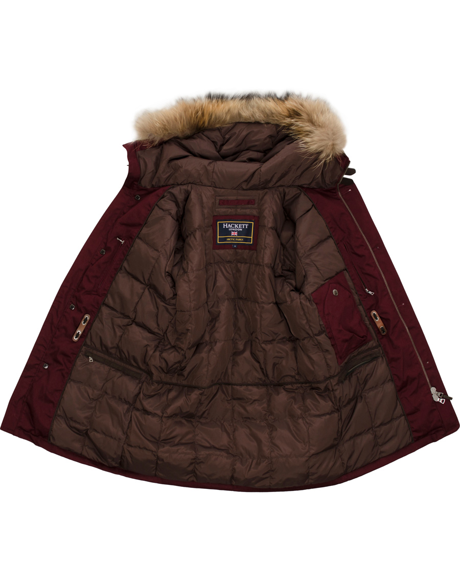 Homme | Manteaux Et Vestes | Hackett | Arctic Parka Wine