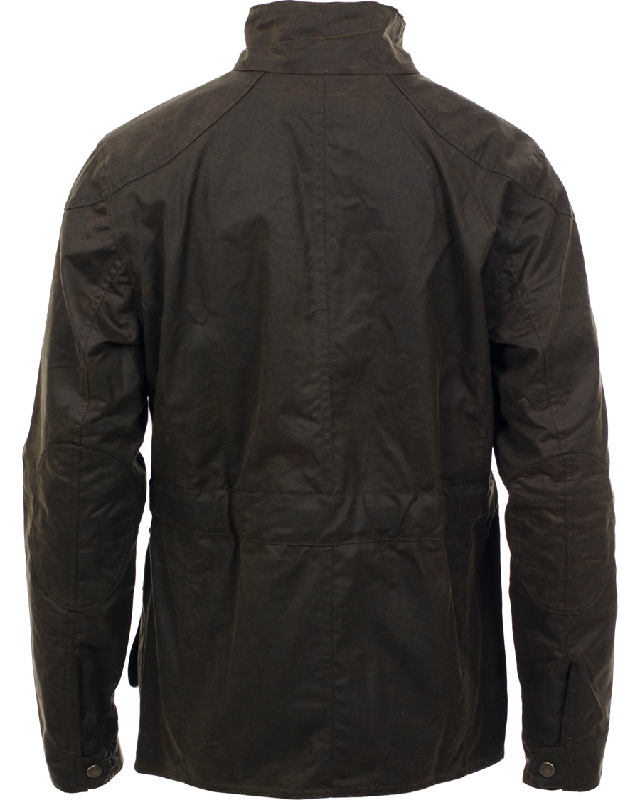 Homme | Manteaux Et Vestes | Hackett | Wax Rally Jacket Olive