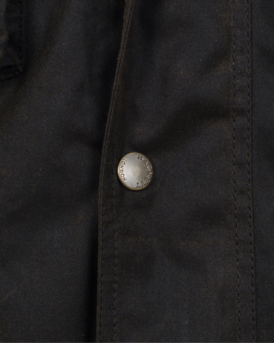 Homme | Manteaux Et Vestes | Hackett | Wax Rally Jacket Olive