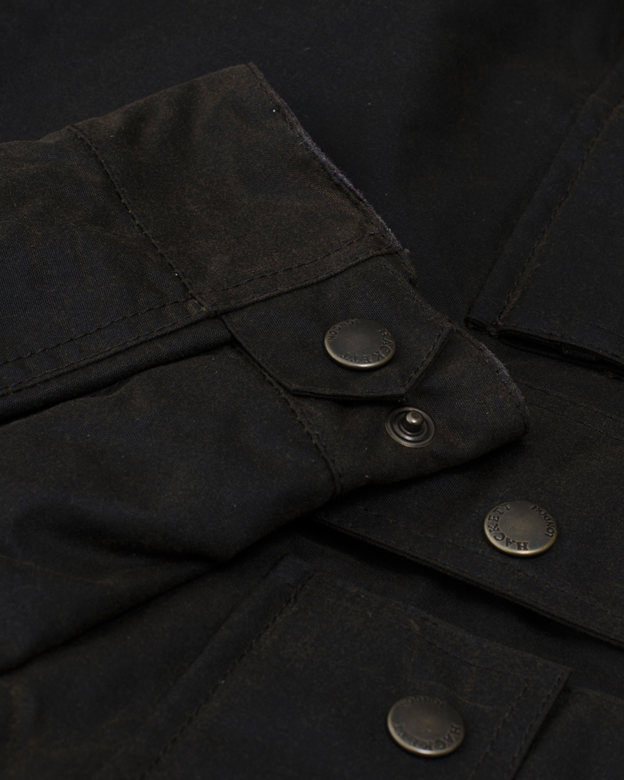 Homme | Manteaux Et Vestes | Hackett | Wax Rally Jacket Olive