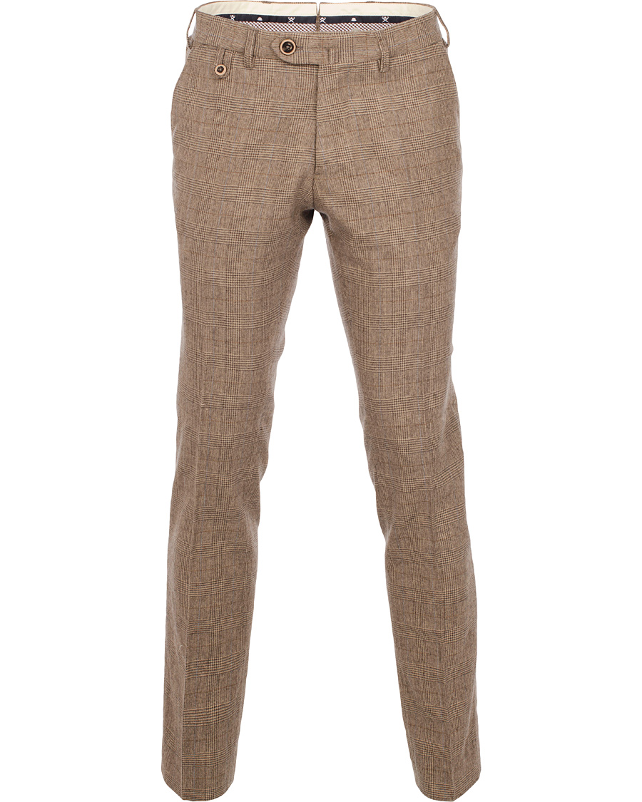 Homme | Pantalons | Hackett | Chino Glen Check Brown