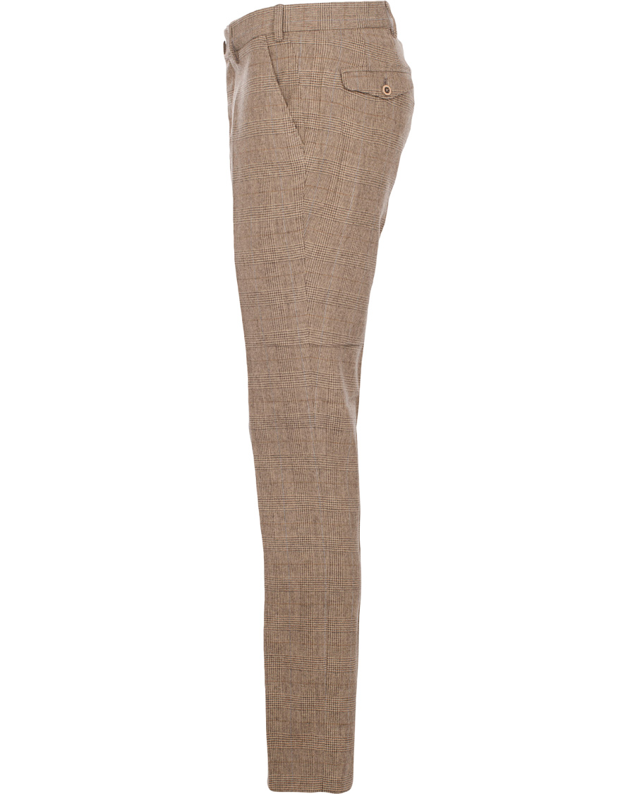 Homme | Pantalons | Hackett | Chino Glen Check Brown