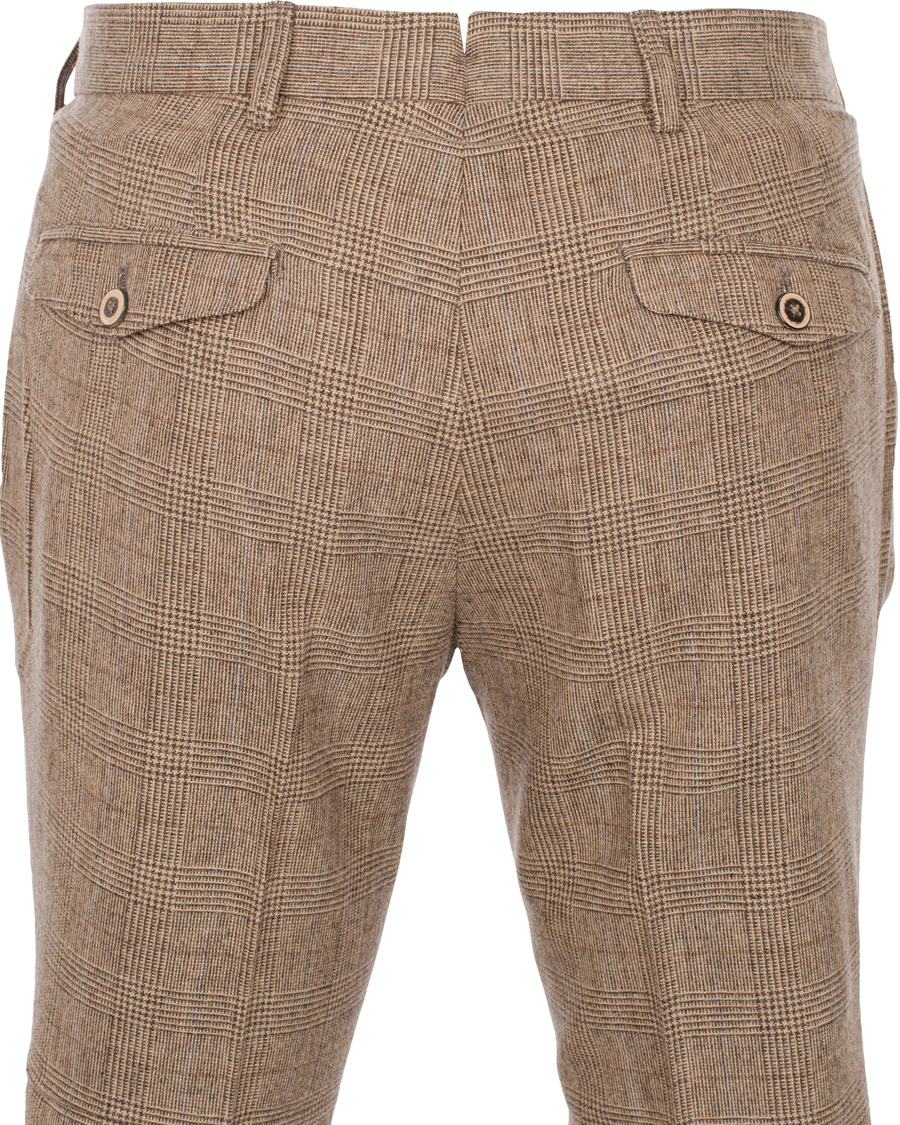Homme | Pantalons | Hackett | Chino Glen Check Brown