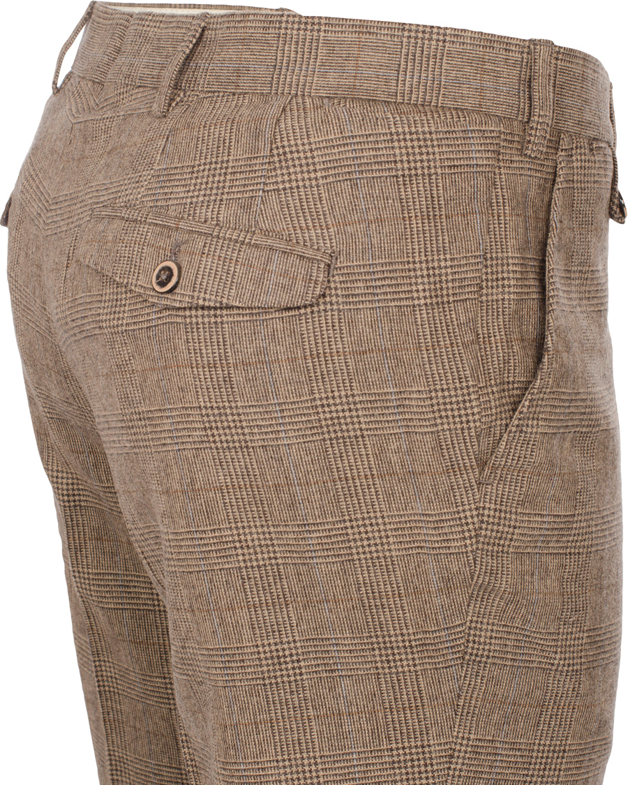 Homme | Pantalons | Hackett | Chino Glen Check Brown