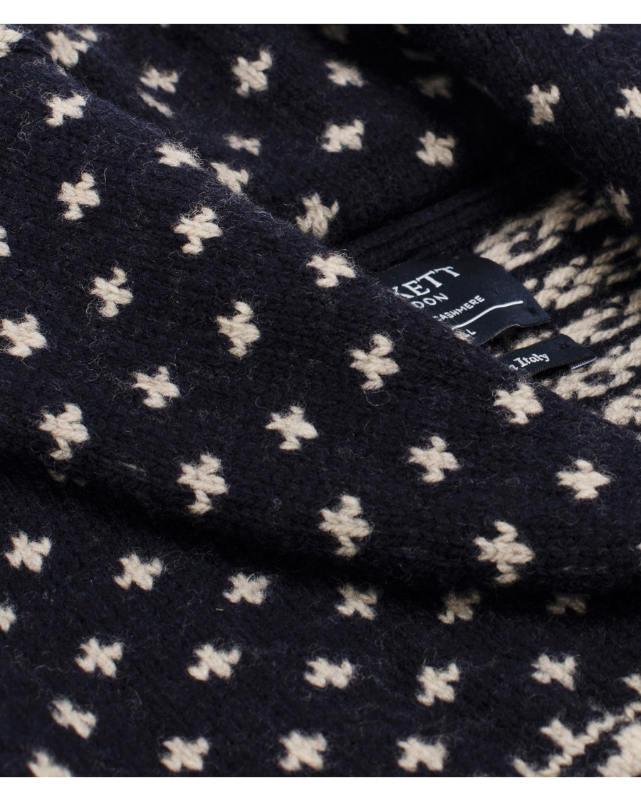 Heren | Truien | Hackett | Rudolf Cardigan Navy S