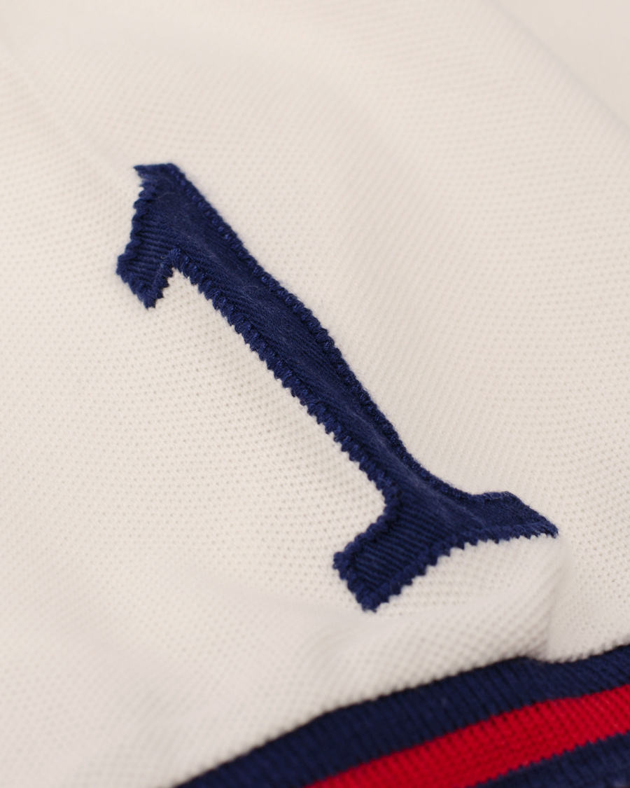 Heren | Polo's | Hackett | Snow Number Piké Winter White