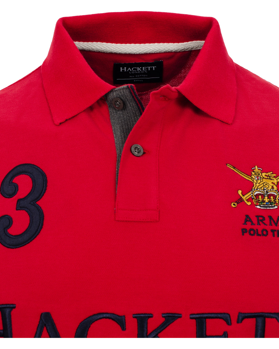 Homme | Pulls Et Tricots | Hackett | Army Rugby Red