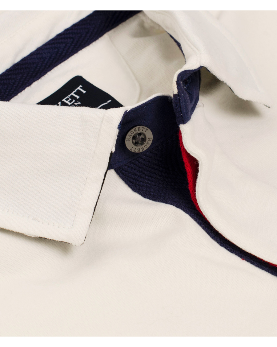 Homme | Pulls Et Tricots | Hackett | Snow Union Jack Rugby Winter White