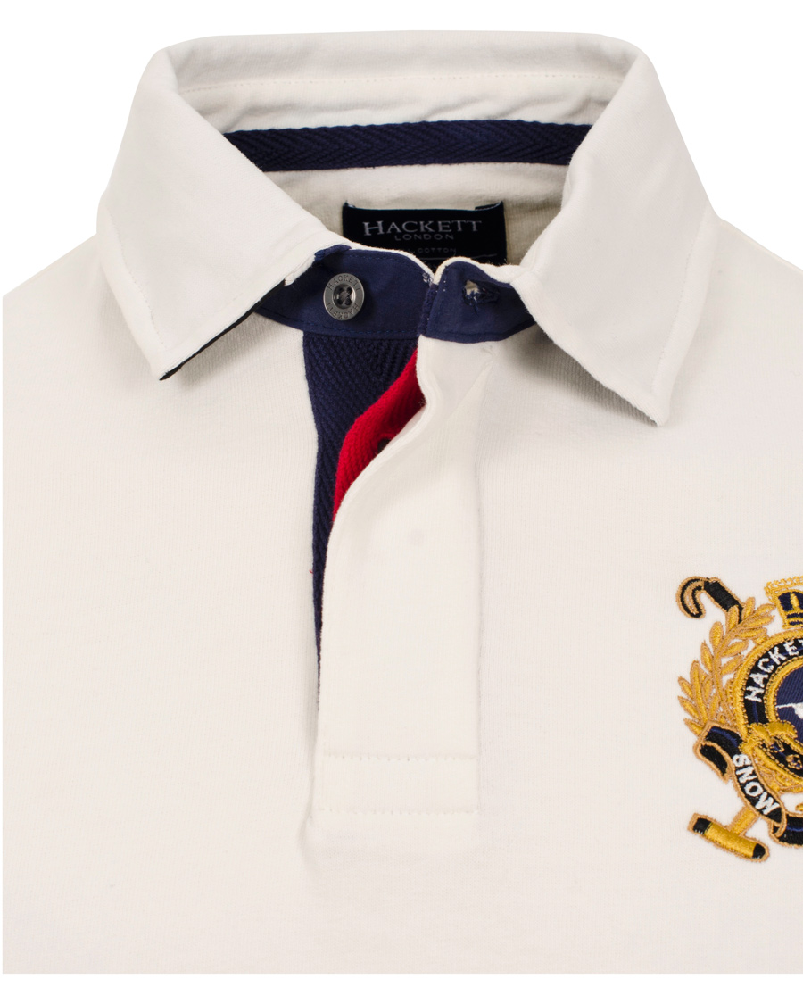 Homme | Pulls Et Tricots | Hackett | Snow Union Jack Rugby Winter White