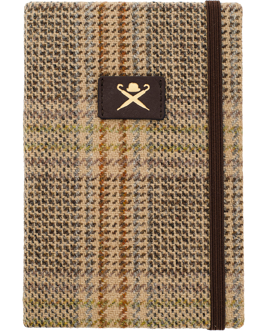 Homme | Hackett Tweed Notebook Tan | Hackett | Tweed Notebook Tan