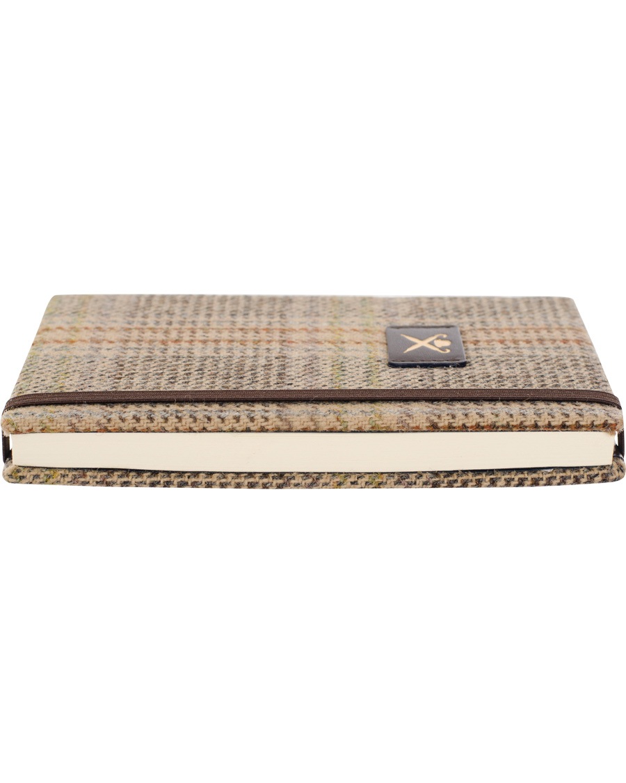 Homme | Hackett Tweed Notebook Tan | Hackett | Tweed Notebook Tan