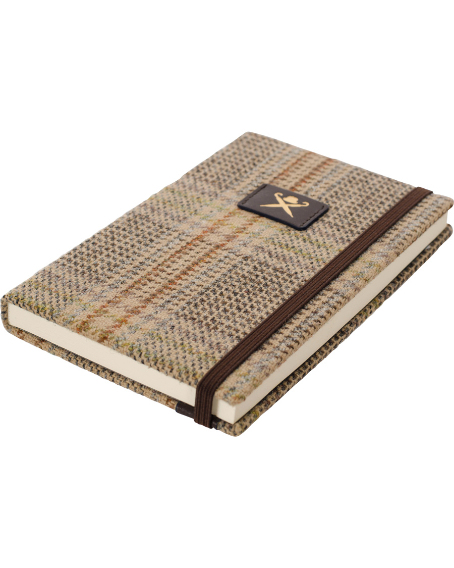 Homme | Hackett Tweed Notebook Tan | Hackett | Tweed Notebook Tan