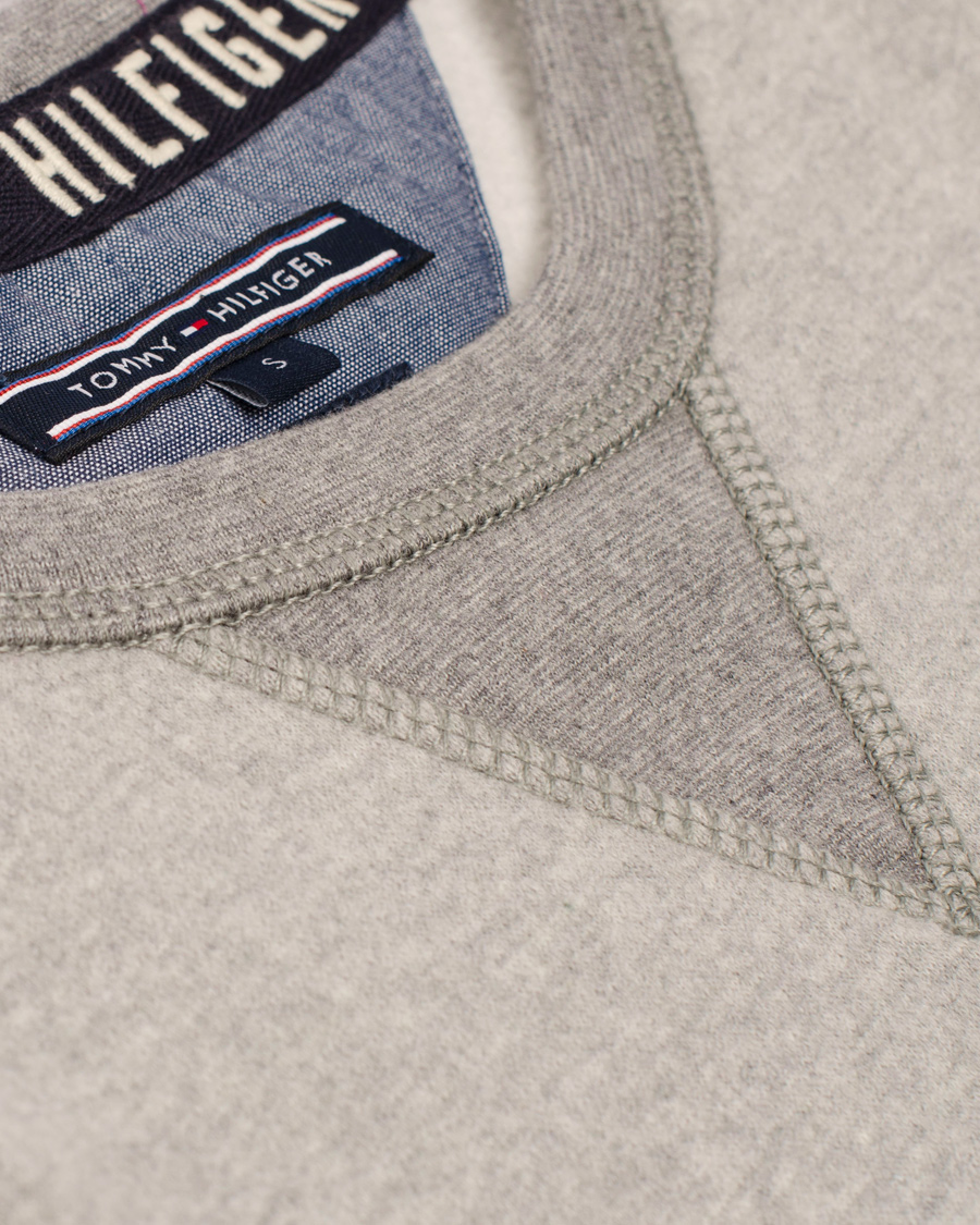 Homme | Pulls Et Tricots | Tommy Hilfiger | Largo C-Neck Vintage Fit Sweatshirt Cloud Heather